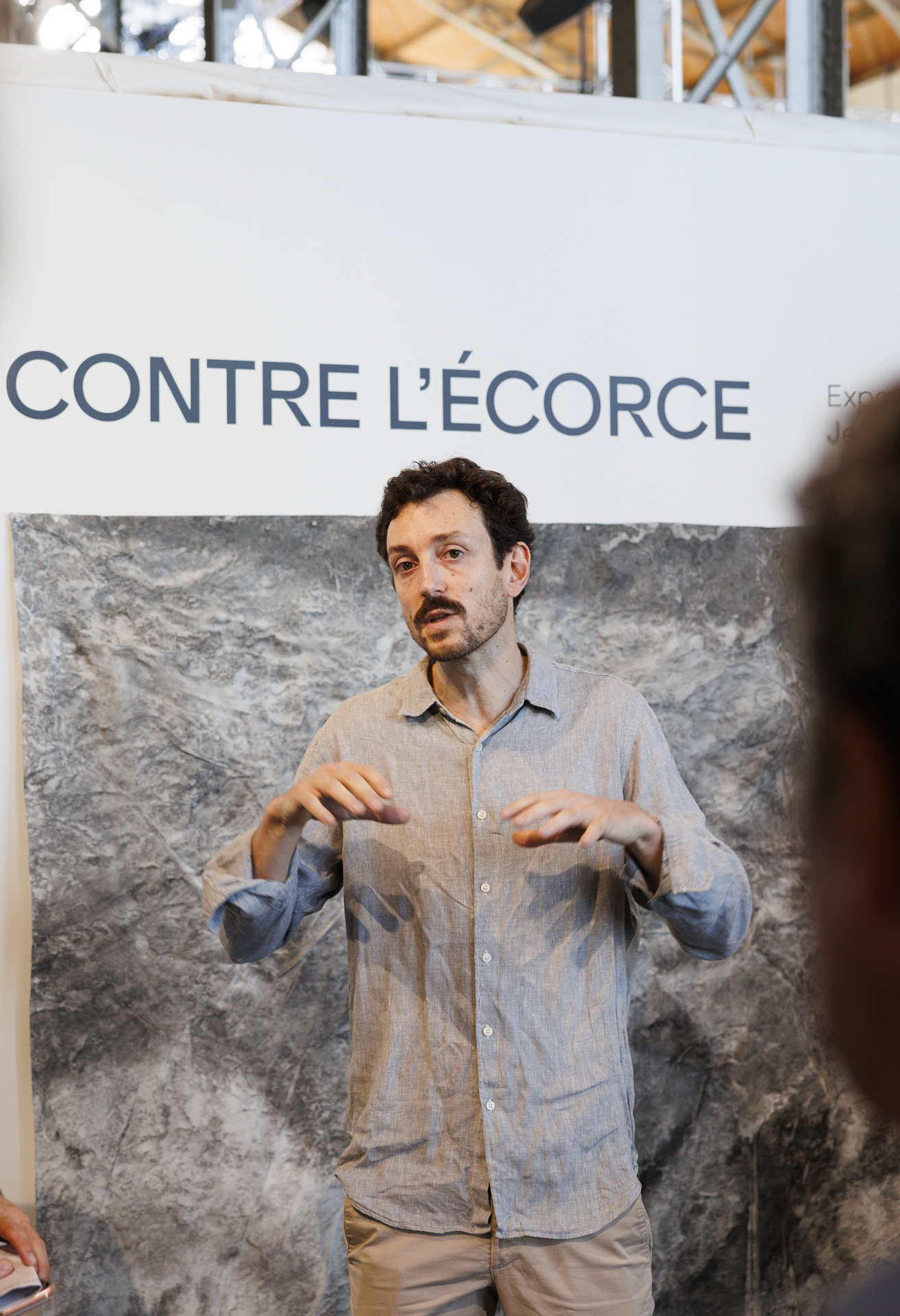 portrait Jean-Baptiste Née, artiste plasticien.